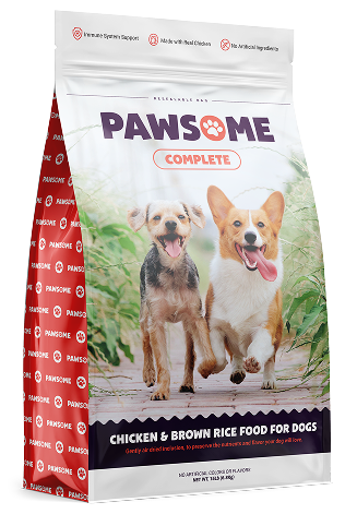 Pawsome Pet Food bag