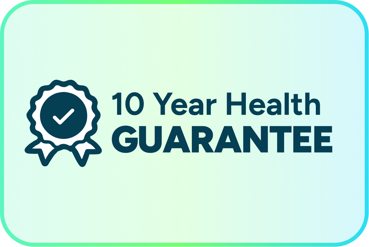 Long-term health guarantee certificate
