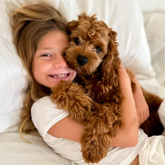 Happy Cavapoo Pup in San Clemente CA