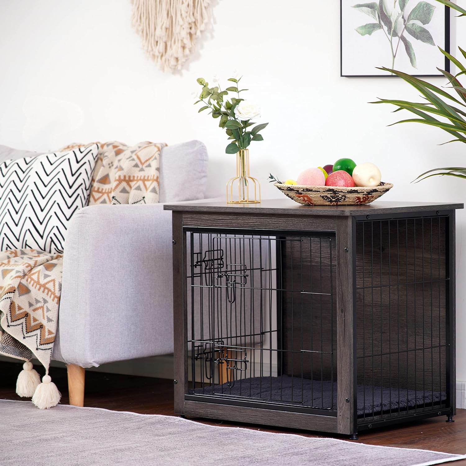 End Table Dog Crate