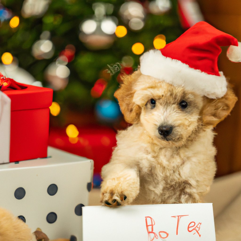 How to wrap presents with your puppy